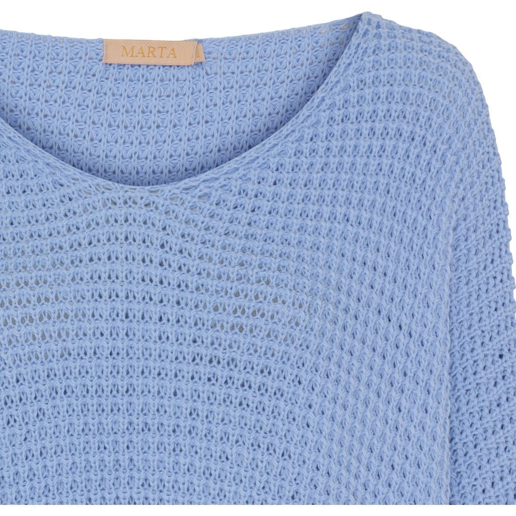 Marta du Chateau Mille knit light blue - Online - Mode