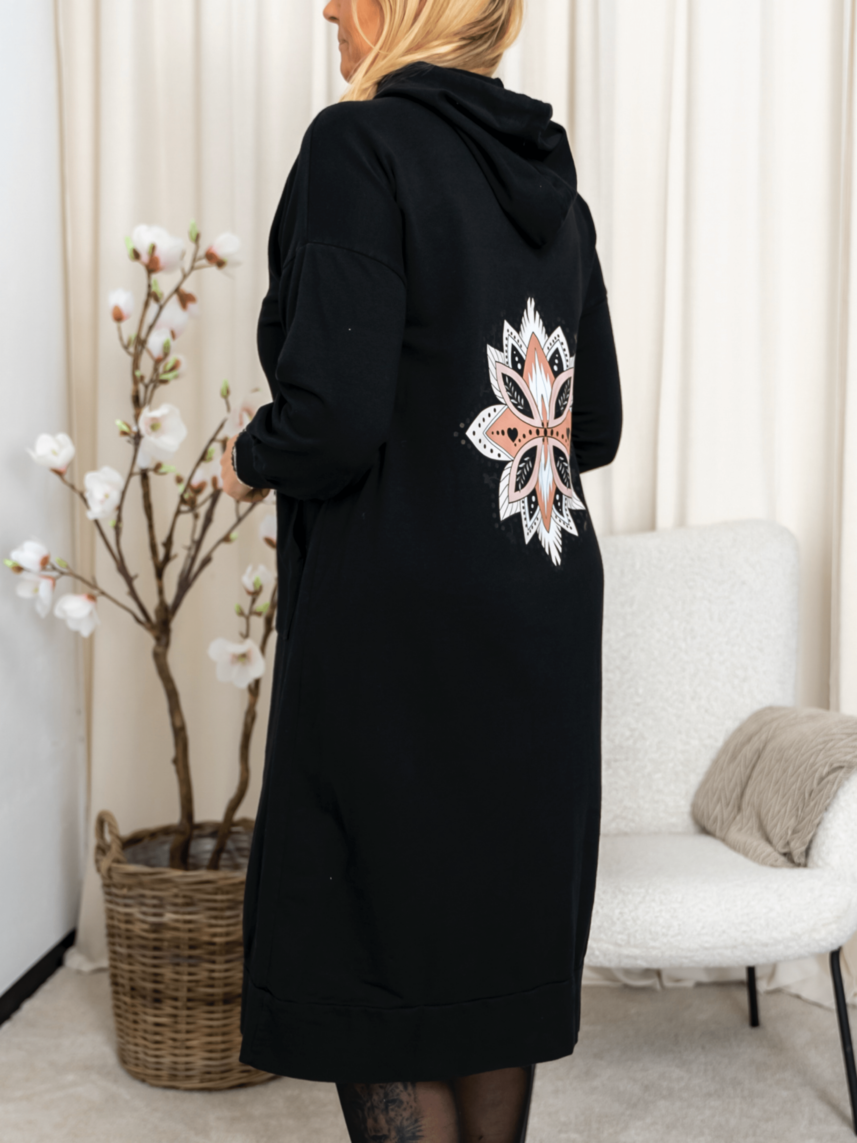 Marta du Chateau Noor Sweatdress black - Online - Mode
