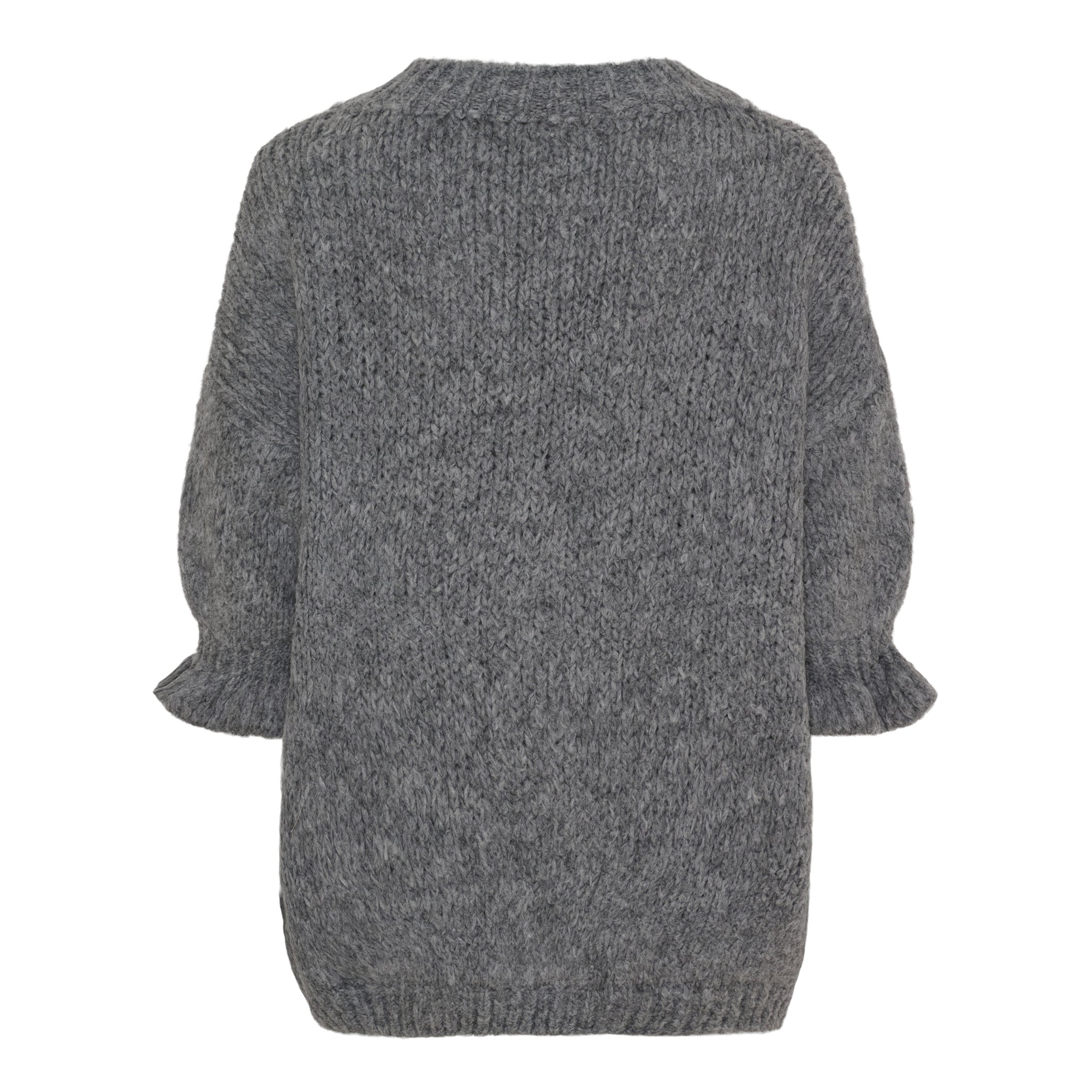 Marta du Chateau Odette knit medium grey - Online - Mode