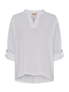 Marta du Chateau Paola bluse white - Online - Mode