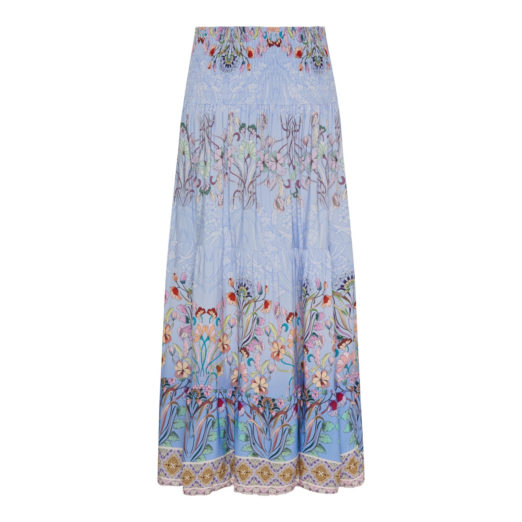 Marta du Chateau Princess skirt 361 tpz print celeste - Online - Mode