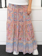 Marta du Chateau Princess skirt 4174 print rosa - Online-Mode