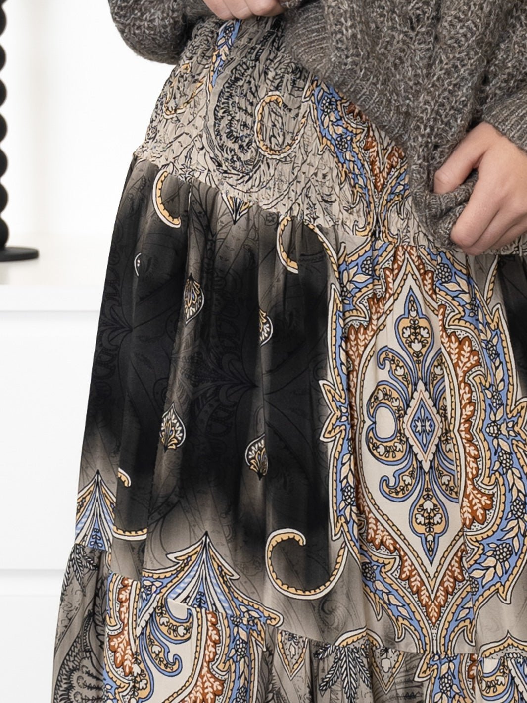 Marta du Chateau Princess skirt nero 3698 - Online - Mode