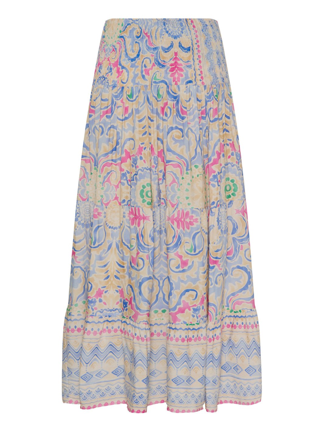 Marta du Chateau Princess skirt print celeste 1259 - Online - Mode