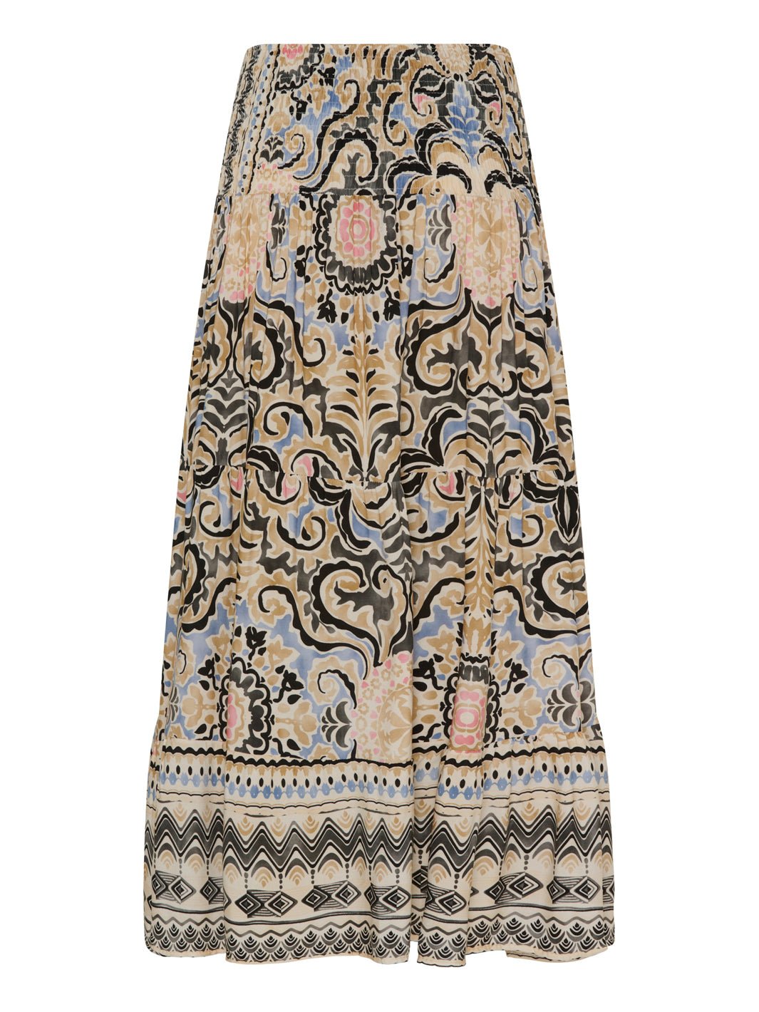 Marta du Chateau Princess skirt print nero 1259 - Online - Mode