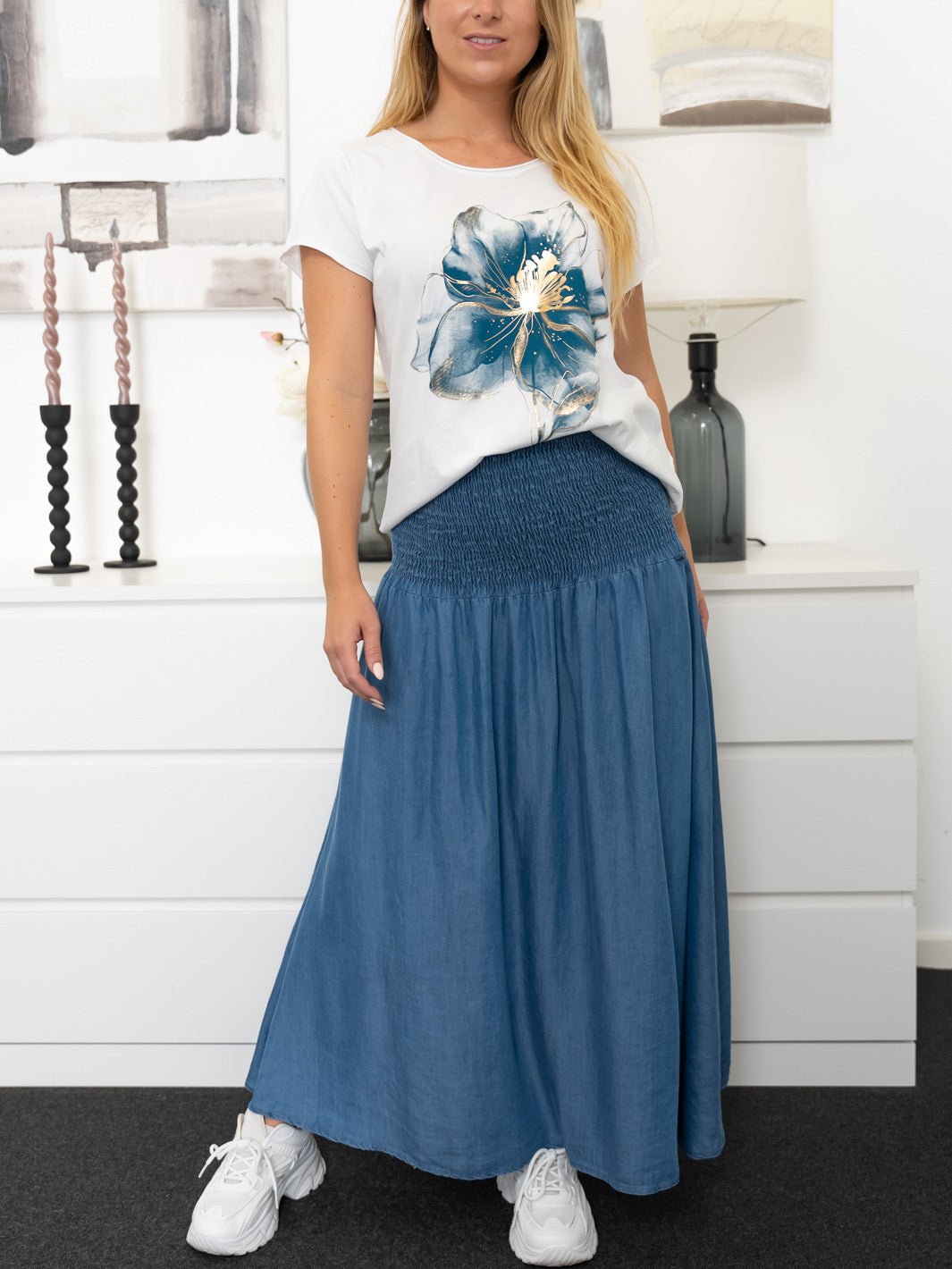 Marta du Chateau Renate skirt blue - Online - Mode