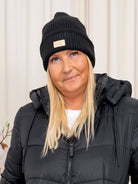 Marta du Chateau Rib beanie hat black - Online - Mode