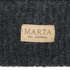 Marta du Chateau Rib beanie hat dark grey - Online - Mode