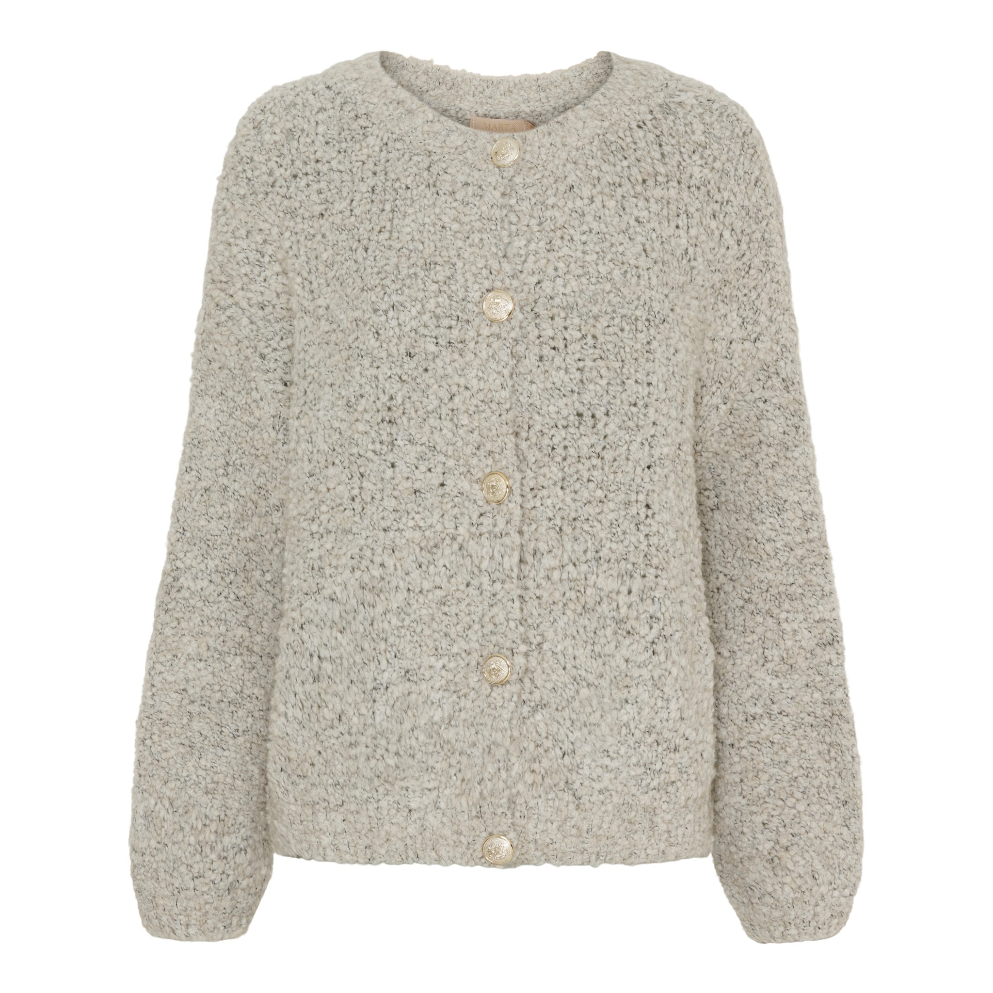 Marta du Chateau Rosalie knit almond - Online - Mode