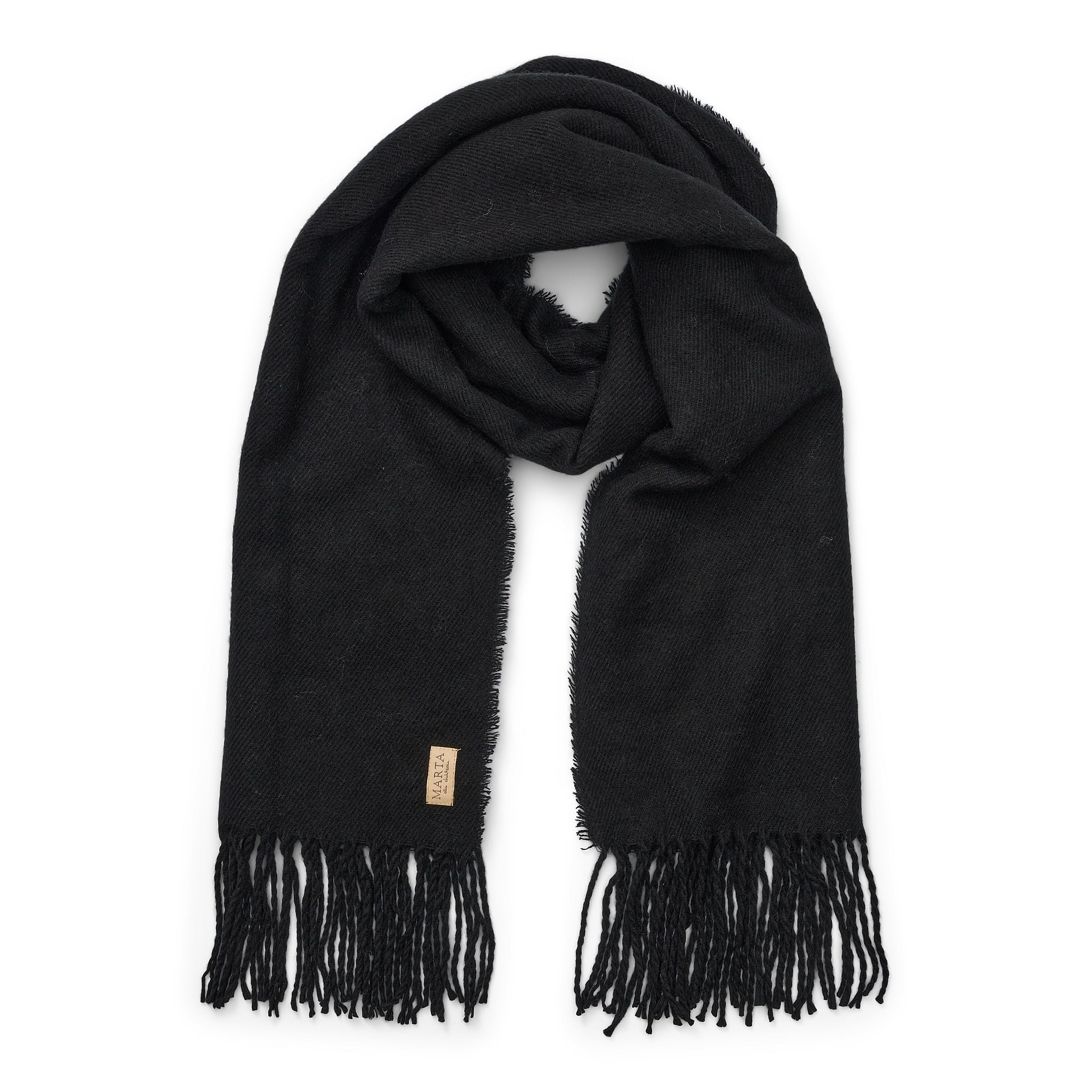 Marta du Chateau Scarf black - Online - Mode