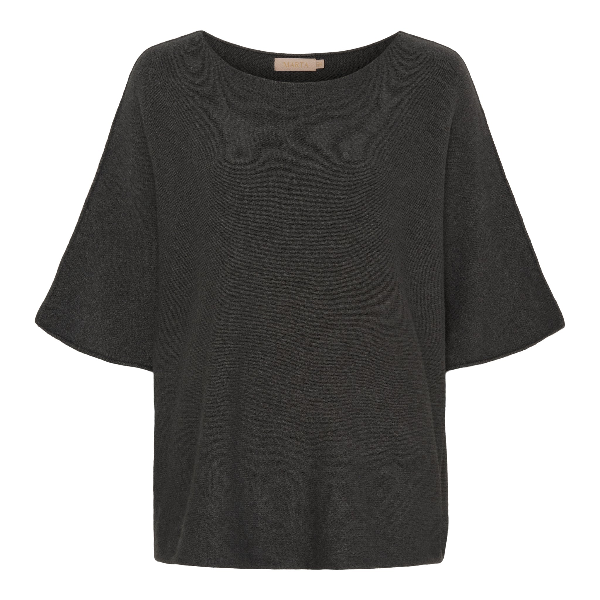 Marta du Chateau Sia knit dark grey - Online - Mode