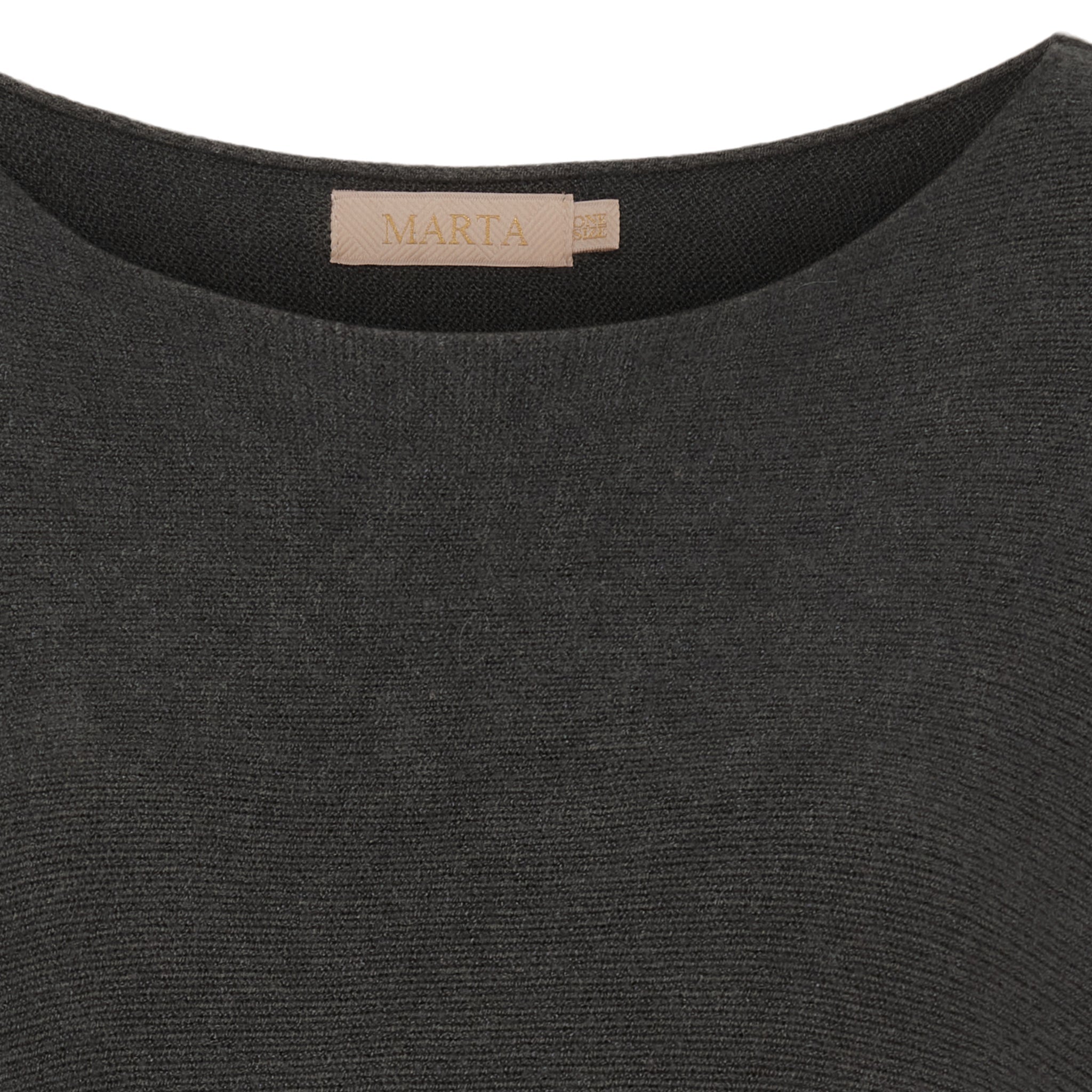 Marta du Chateau Sia knit dark grey - Online - Mode