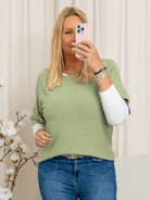 Marta du Chateau Sia knit salvia - Online - Mode