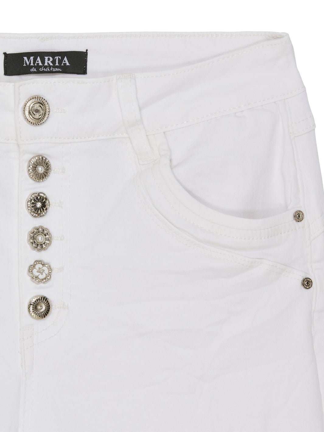 Marta du Chateau Sierra shorts white - Online - Mode