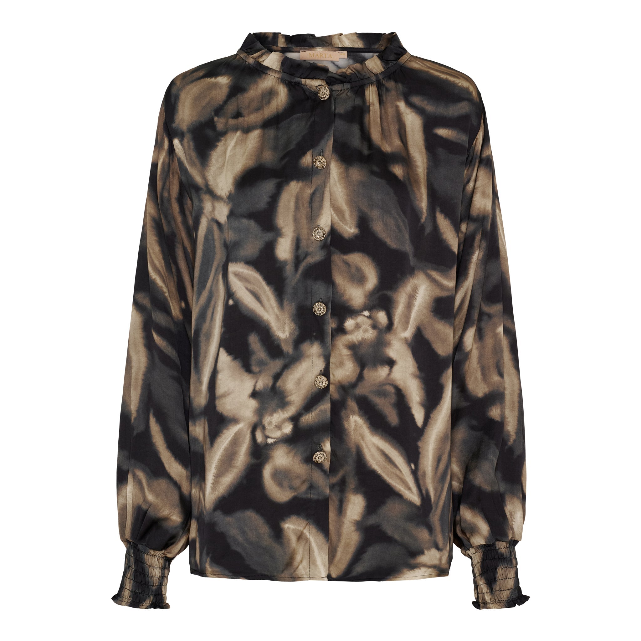 Marta du Chateau Sylvia shirt black - Online - Mode
