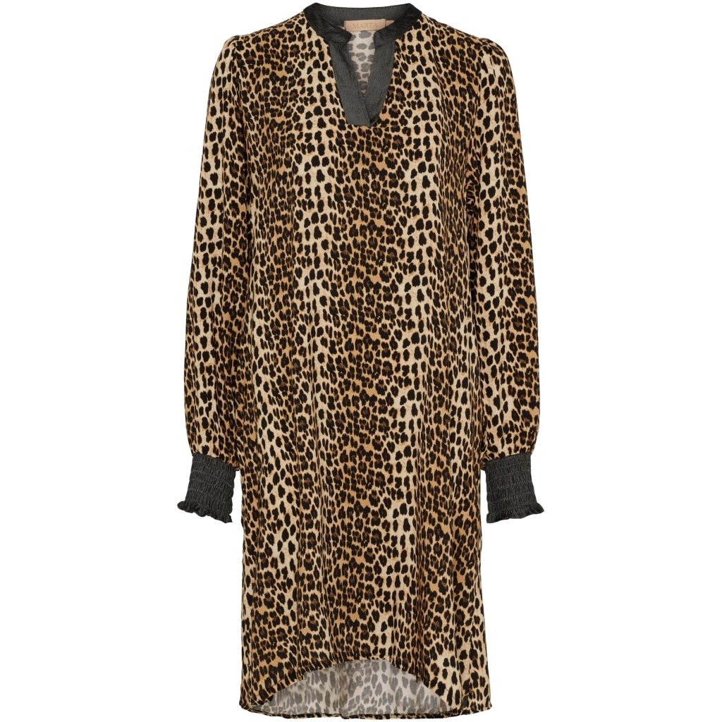 Marta du Chateau Therese dress leo black - Online - Mode
