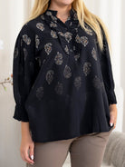 Marta du Chateau Unnur bluse black faded 1941tps - Online - Mode