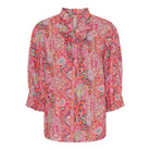 Marta du Chateau Unnur bluse fuxia 6372 - Online - Mode