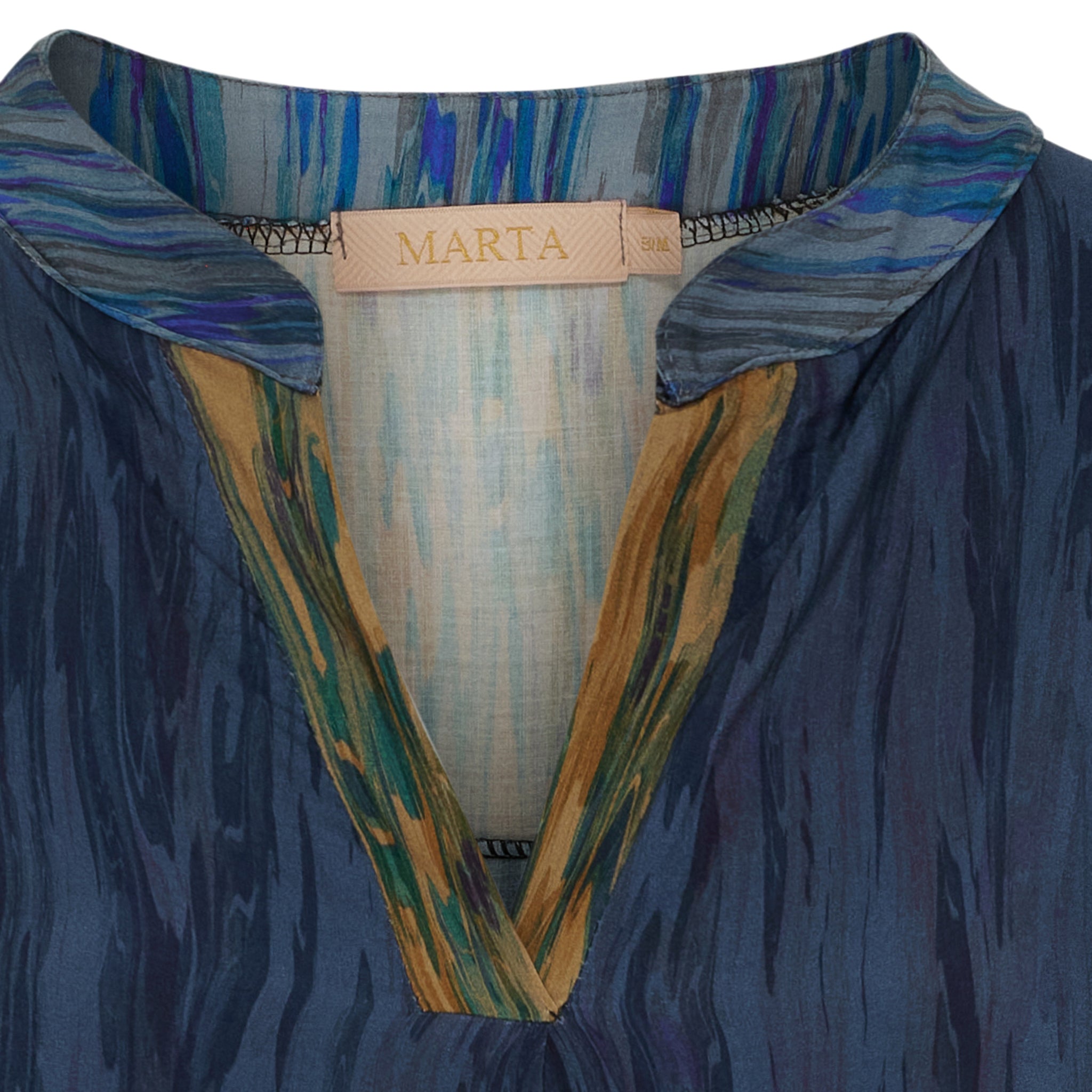 Marta du Chateau Valerie dress bluescuro 620 - Online - Mode