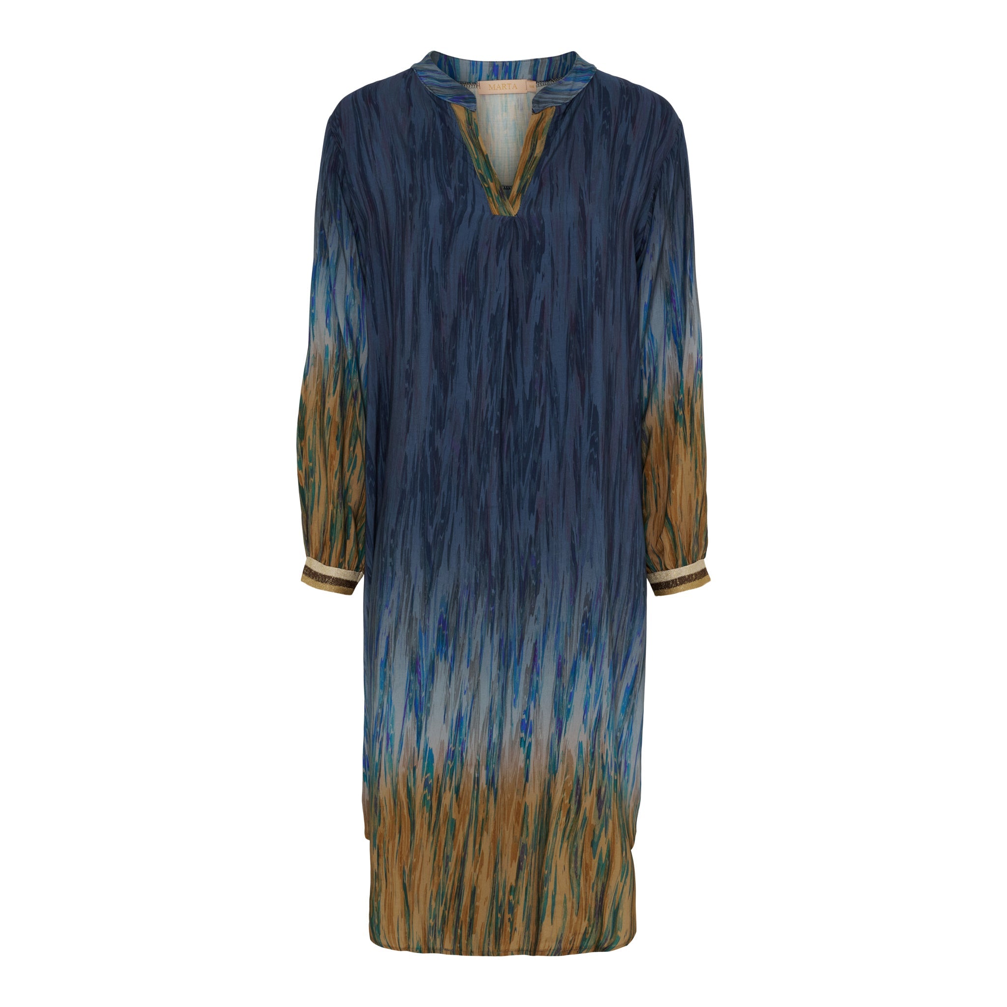 Marta du Chateau Valerie dress bluescuro 620 - Online - Mode