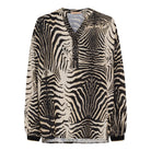 Marta du Chateau Veronique shirt nero zebra - Online - Mode