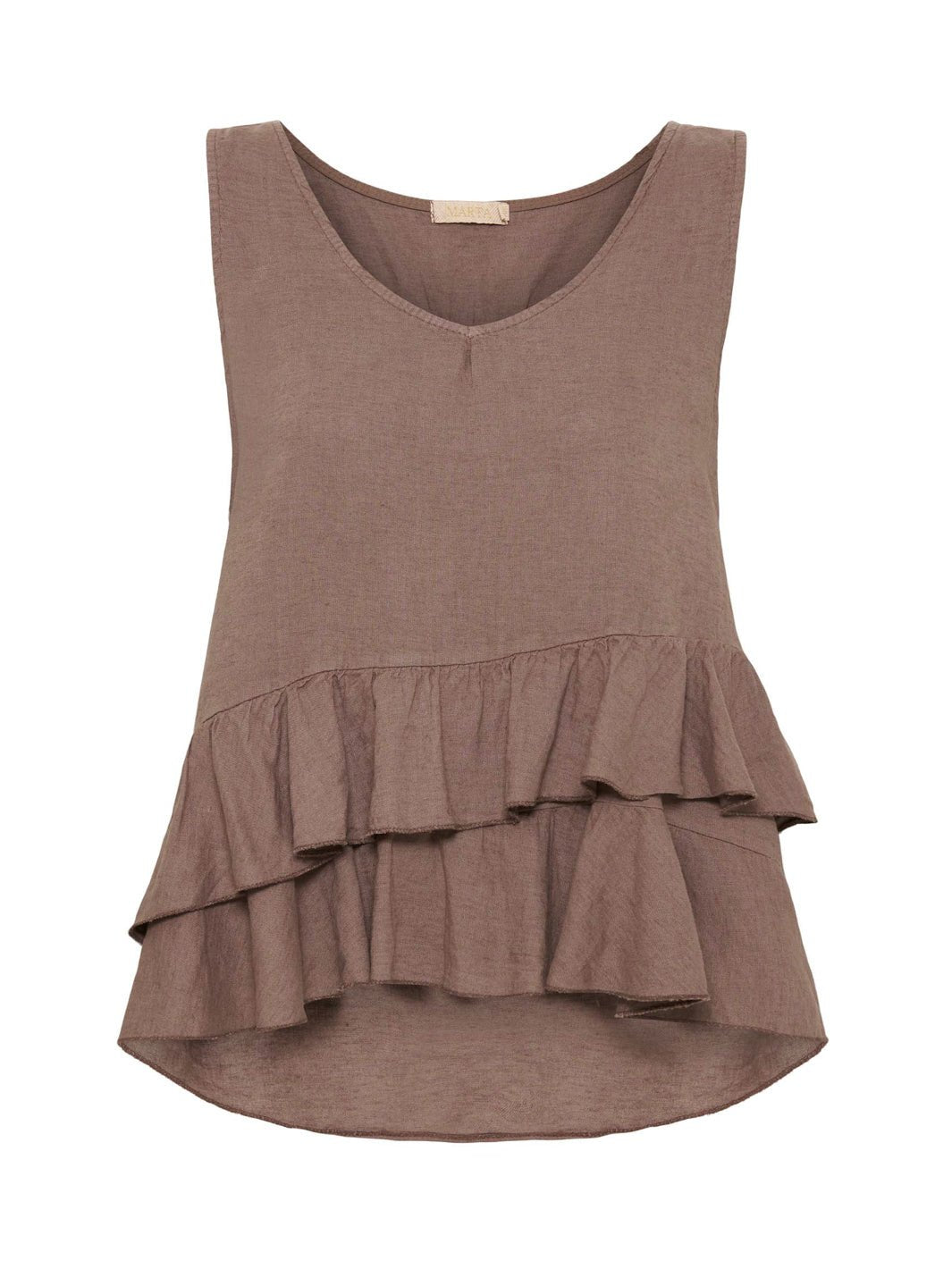Marta du Chateau Vicky top cold brown - Online-Mode