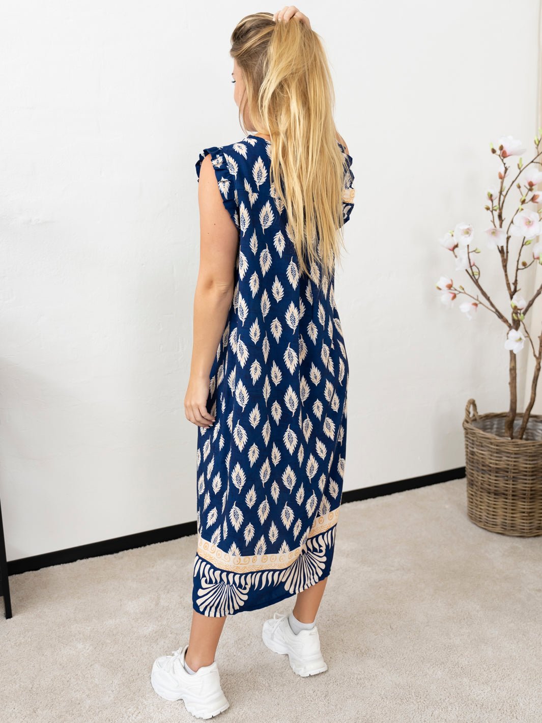 Marta du Chateau Vigdis dress navy 7171tpf - Online - Mode
