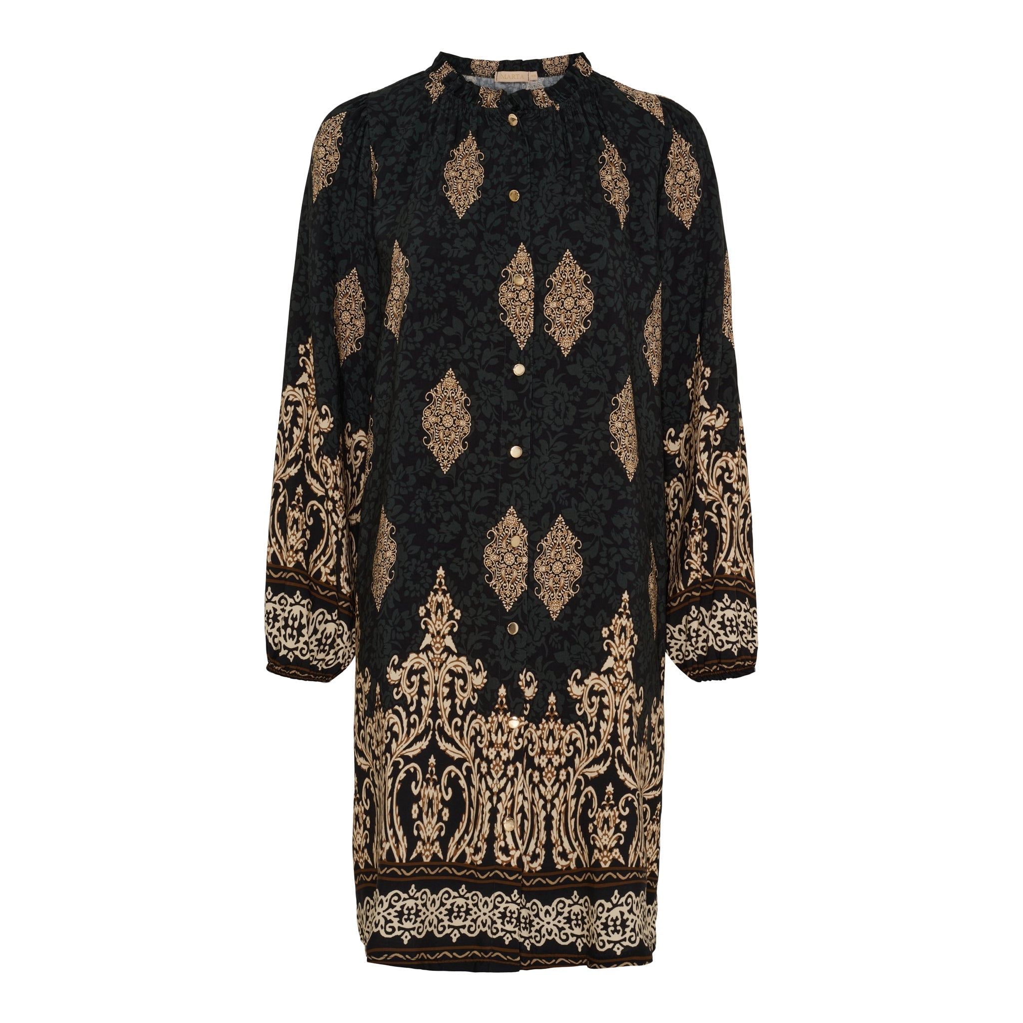 Marta du Chateau Virginie dress nero PL039db - Online - Mode