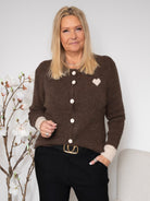Marta MdcCalla knit moro/beige - Online-Mode