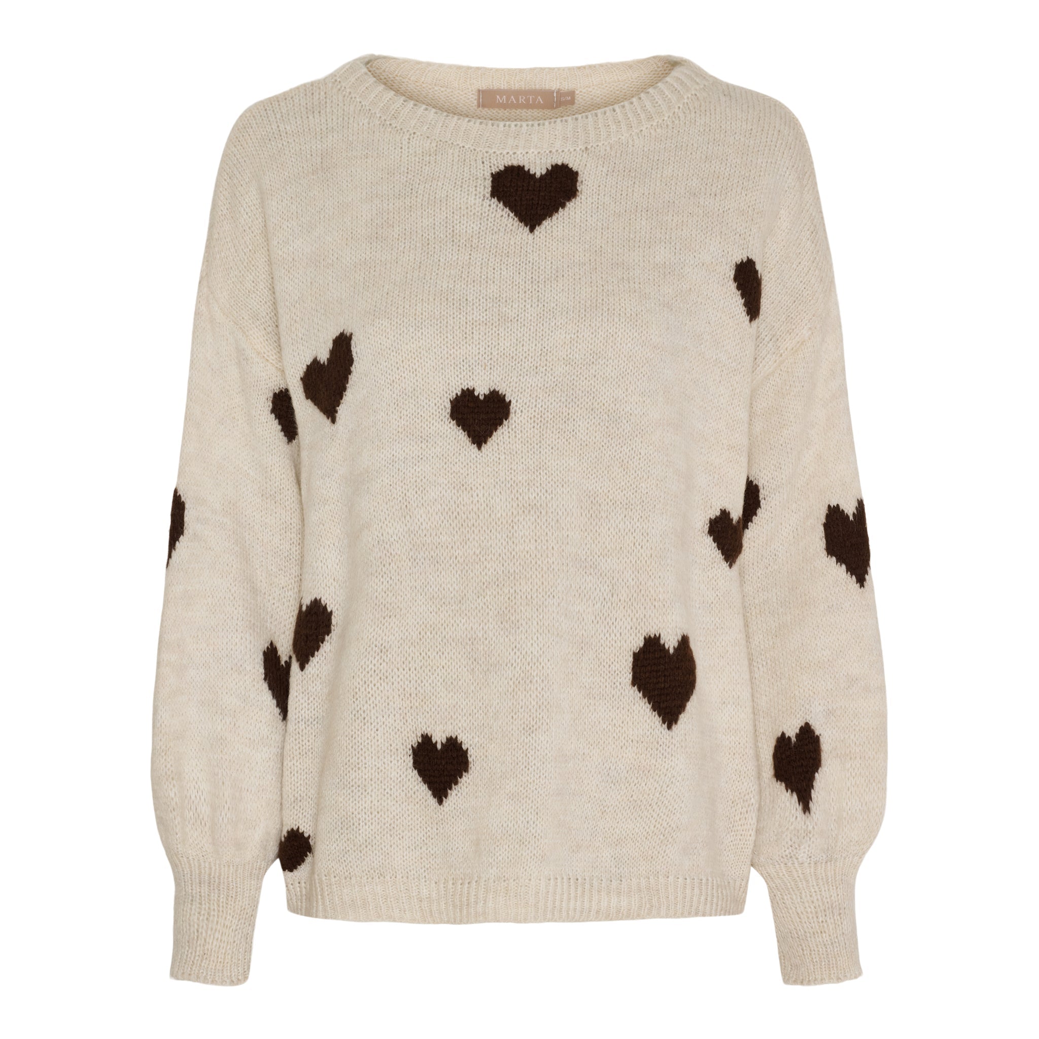 Marta MdcClover knit beige - Online-Mode