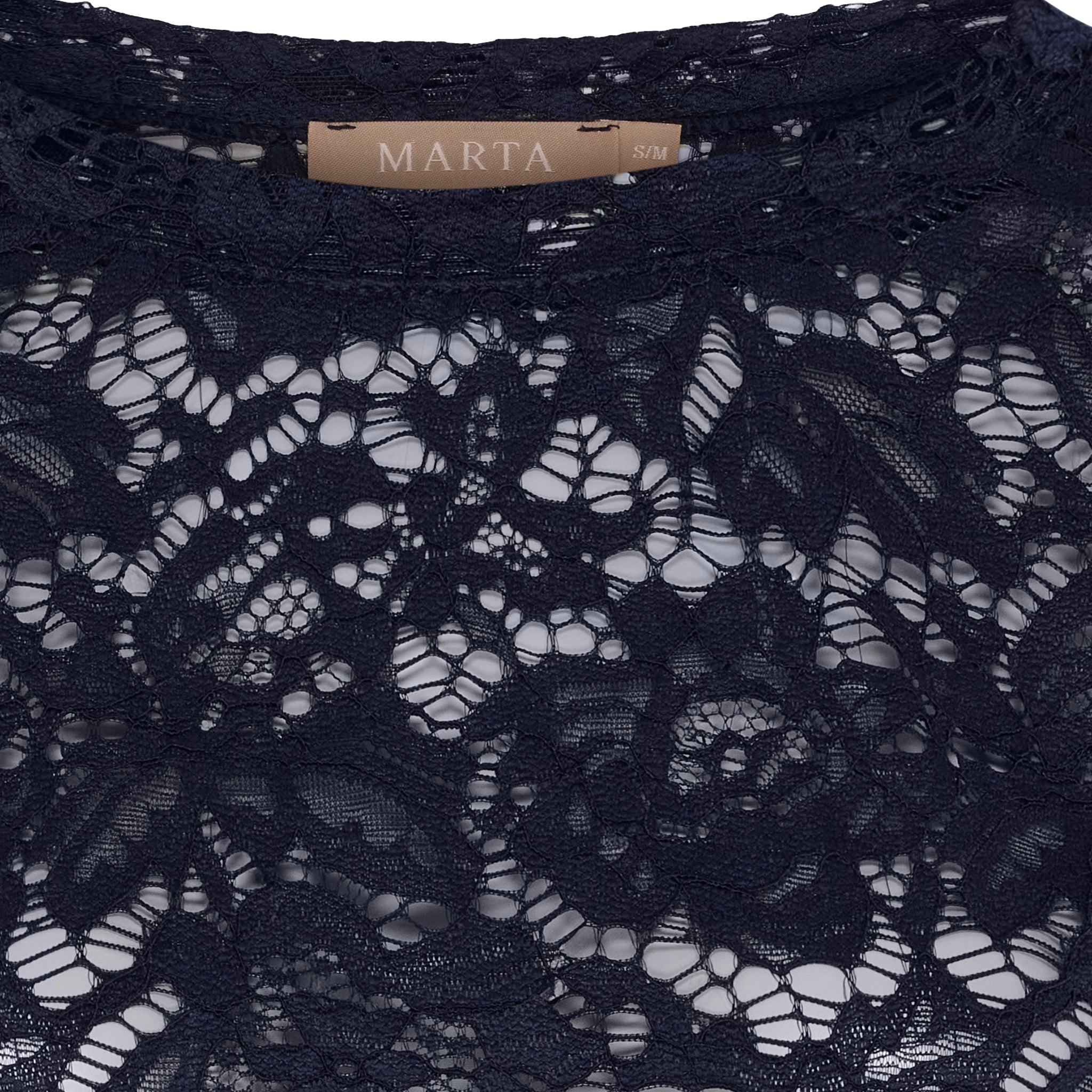 Marta MdcMilley LS tee navy - Online-Mode