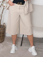 MDC Adrielle pants beige stripe - Online-Mode