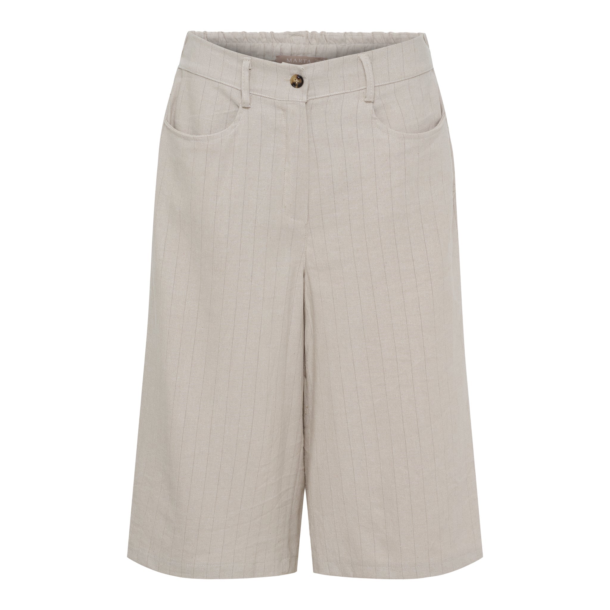 MDC Adrielle pants beige stripe - Online-Mode