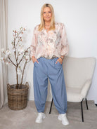 MDC Alena shirt nero 8047 - Online-Mode