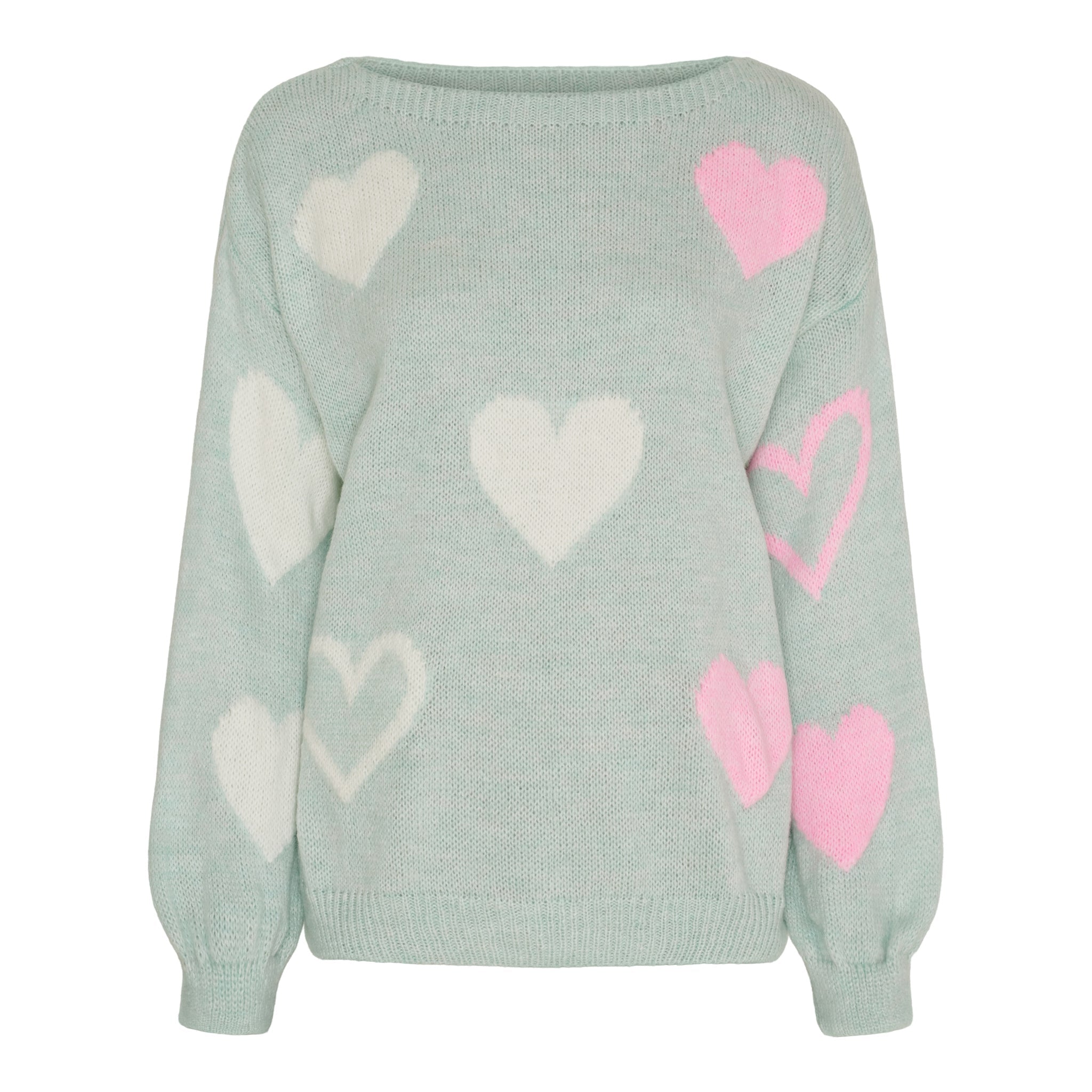 MDC Amarante knit aqua/panna/pink - Online-Mode
