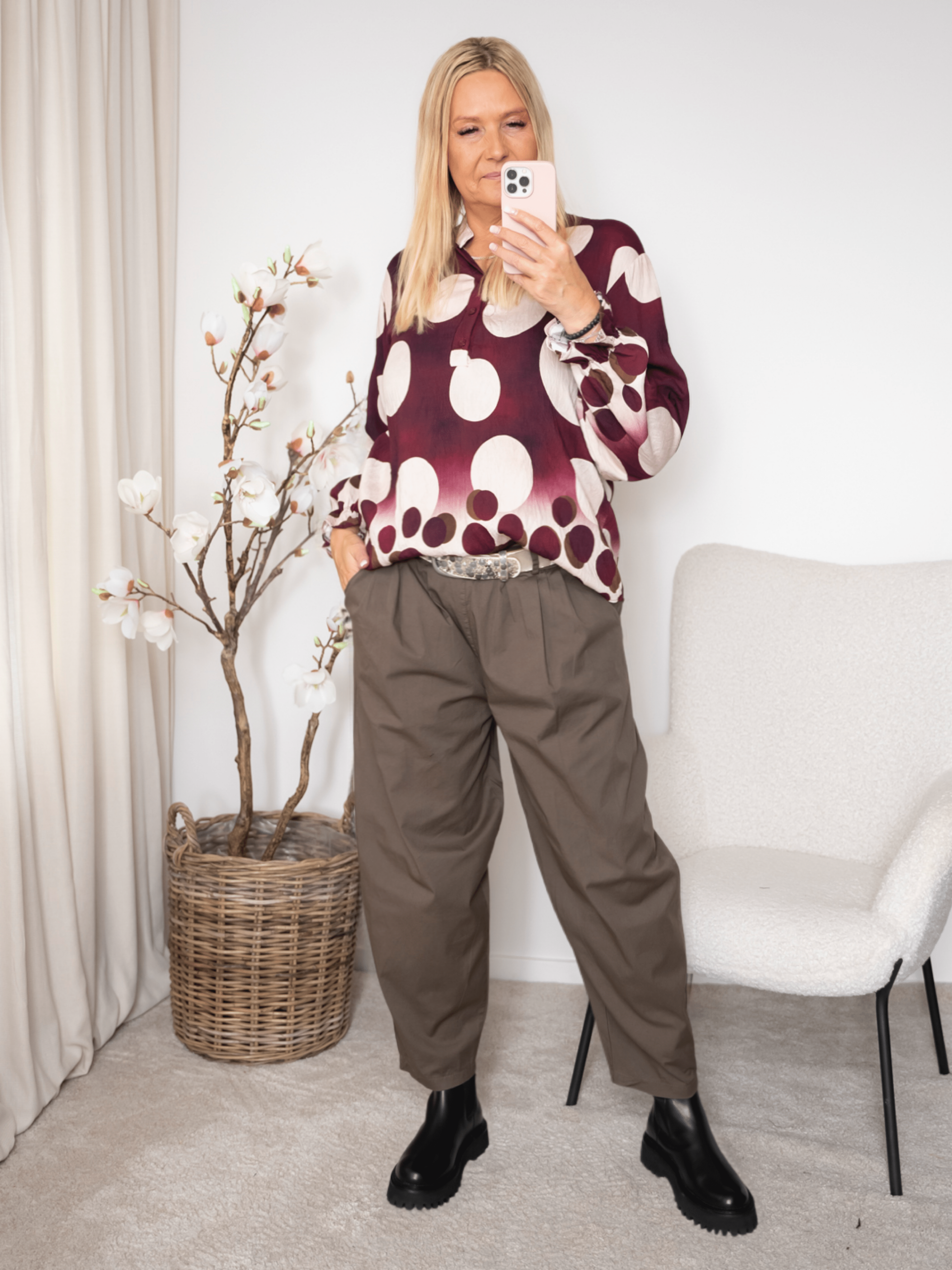 MDC Aspen shirt vino - Online-Mode