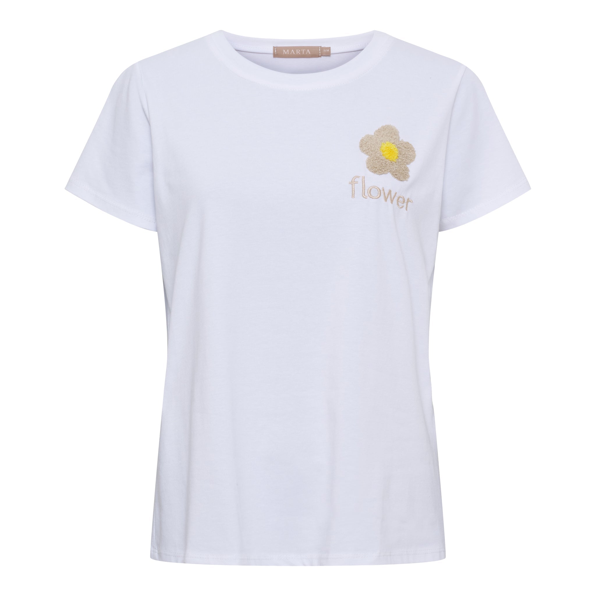 MDC Avella tee white/beige - Online-Mode