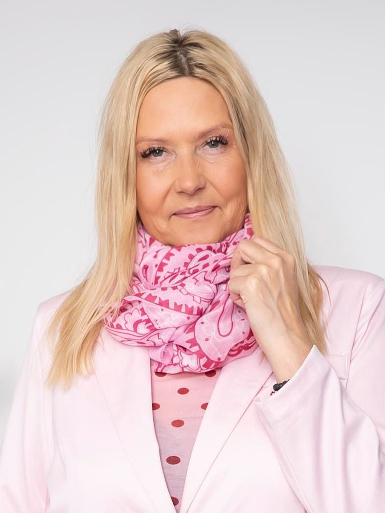 MDC Caitlyn scarf pink - Online-Mode