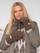 MDC Cleore Teddy balaclava brown - Online-Mode