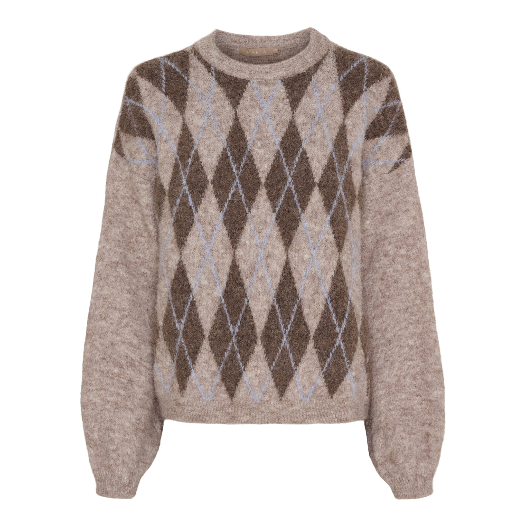 MDC Cora knit beige/blue - Online-Mode