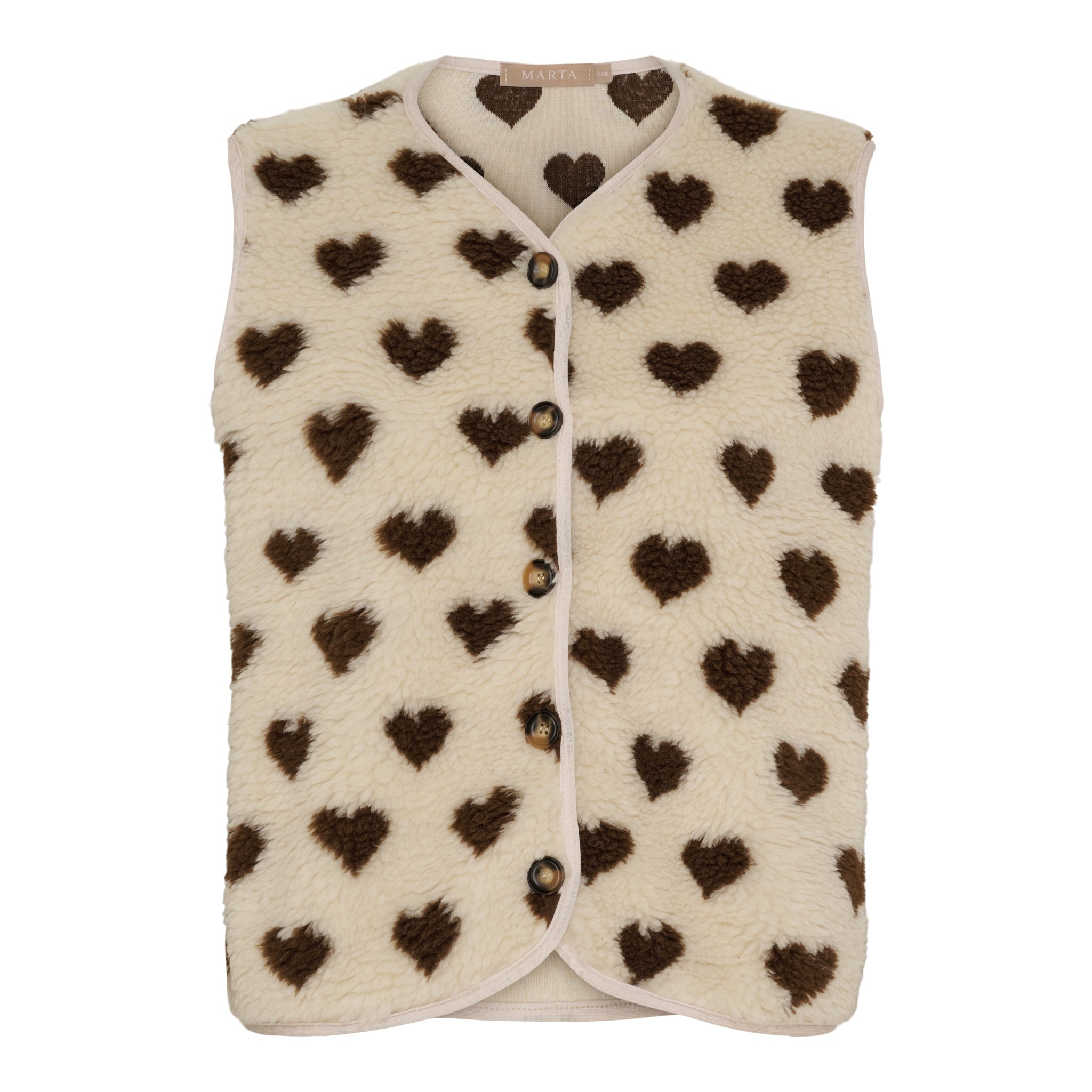MDC Dahlia vest cream/moro - Online-Mode