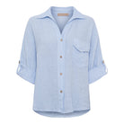 MDC Daira hør shirt cielo - Online-Mode