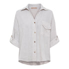 MDC Daira hør shirt sabbia - Online-Mode