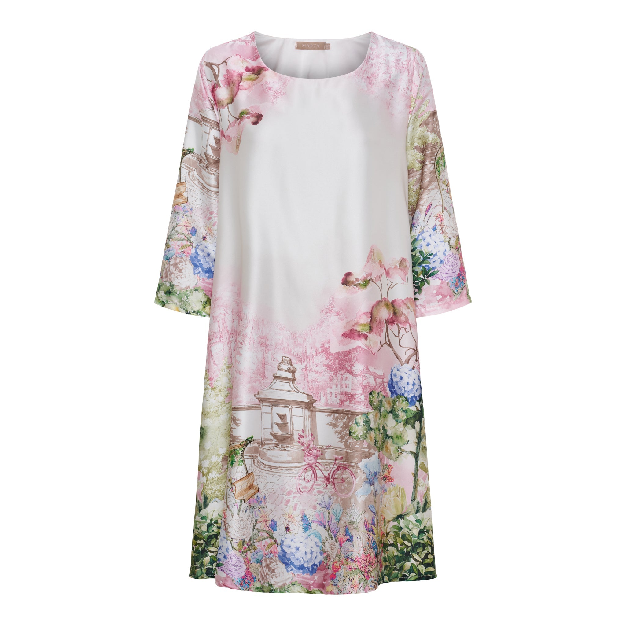 MDC Fabiana dress rosa - Online-Mode