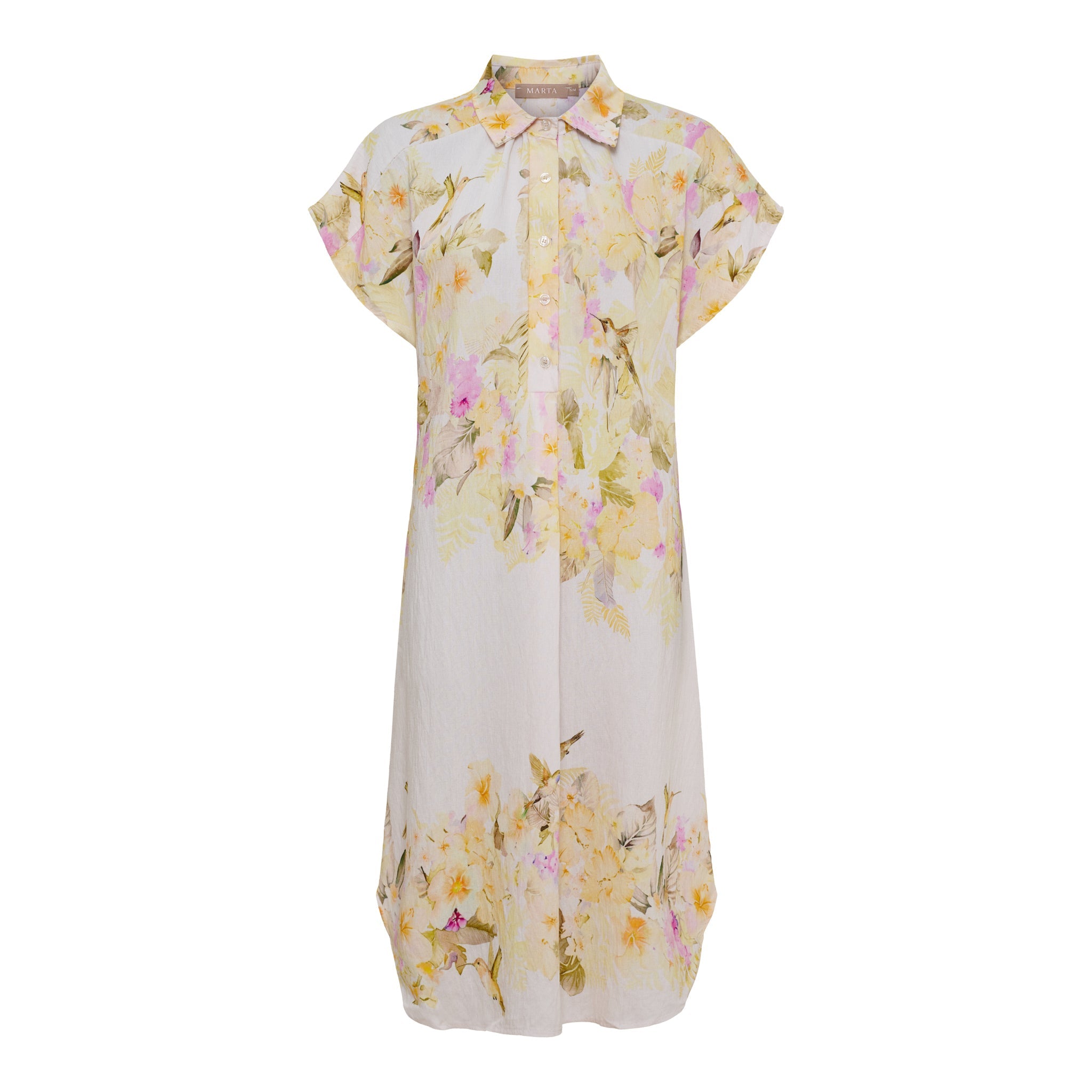 MDC Felisa dress giallo 6198 - Online-Mode