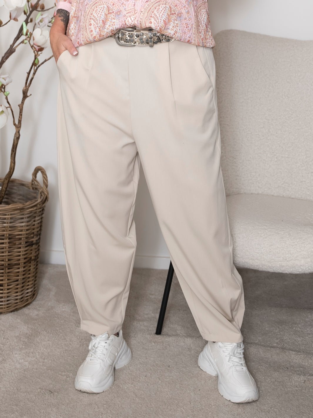 MDC Gilly pants beige - Online-Mode