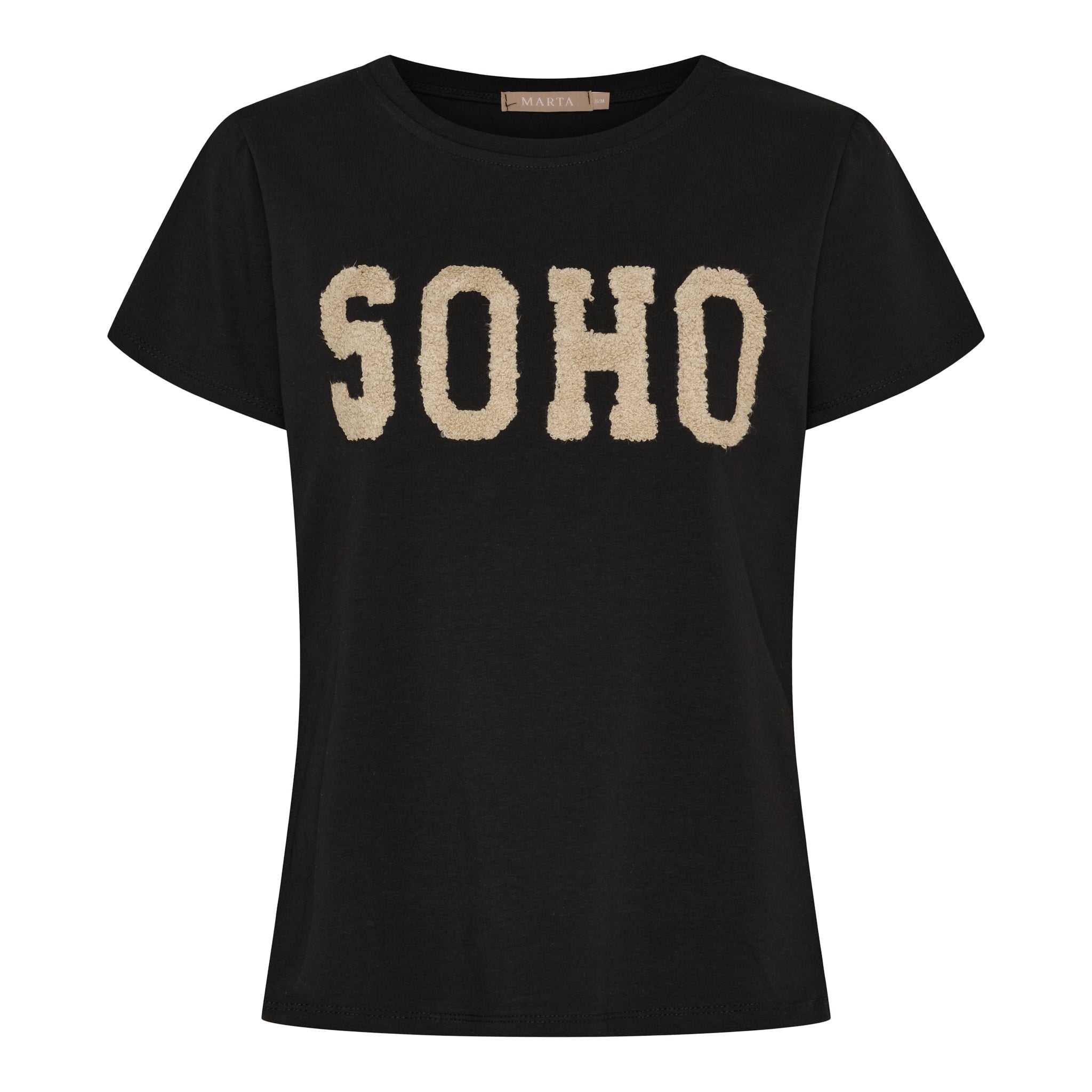 MDC Herdis tee black/beige - Online-Mode