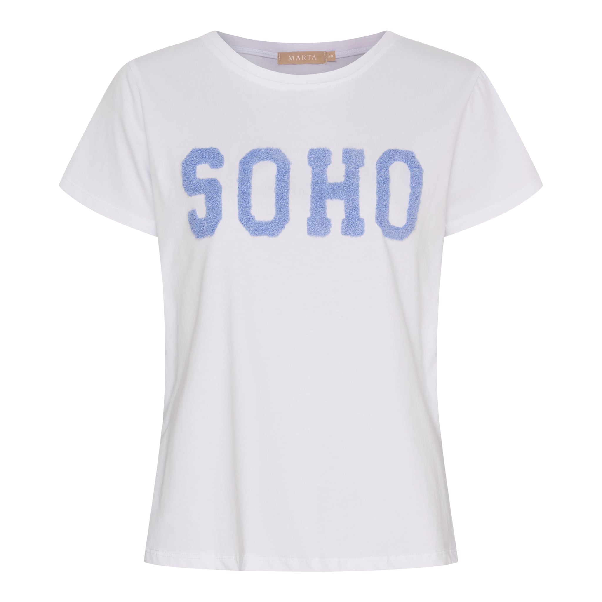 MDC Herdis tee white/sky - Online-Mode