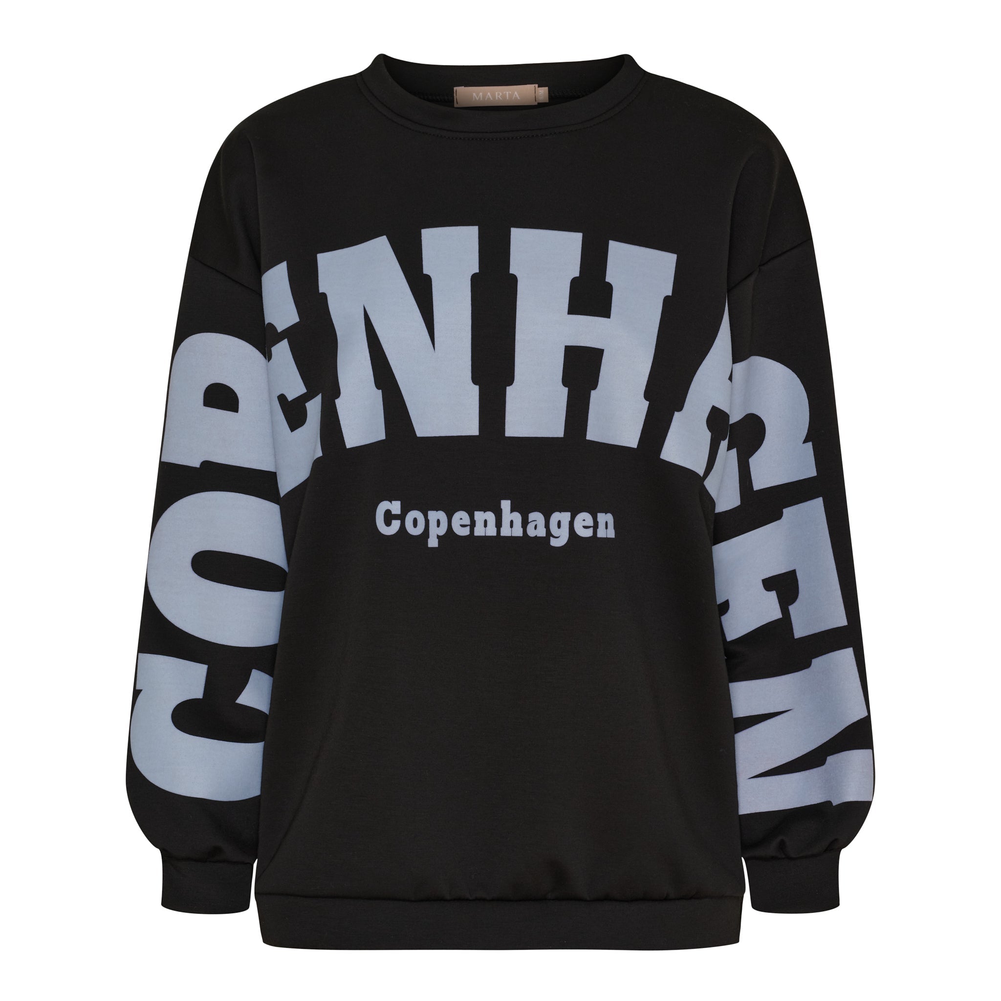 MDC Hibiscus sweatshirt black/blue - Online-Mode