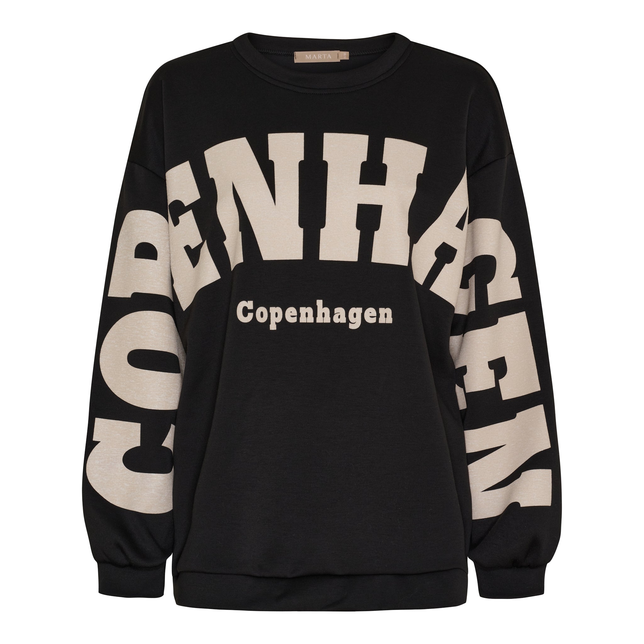 MDC Hibiscus sweatshirt black/white - Online-Mode